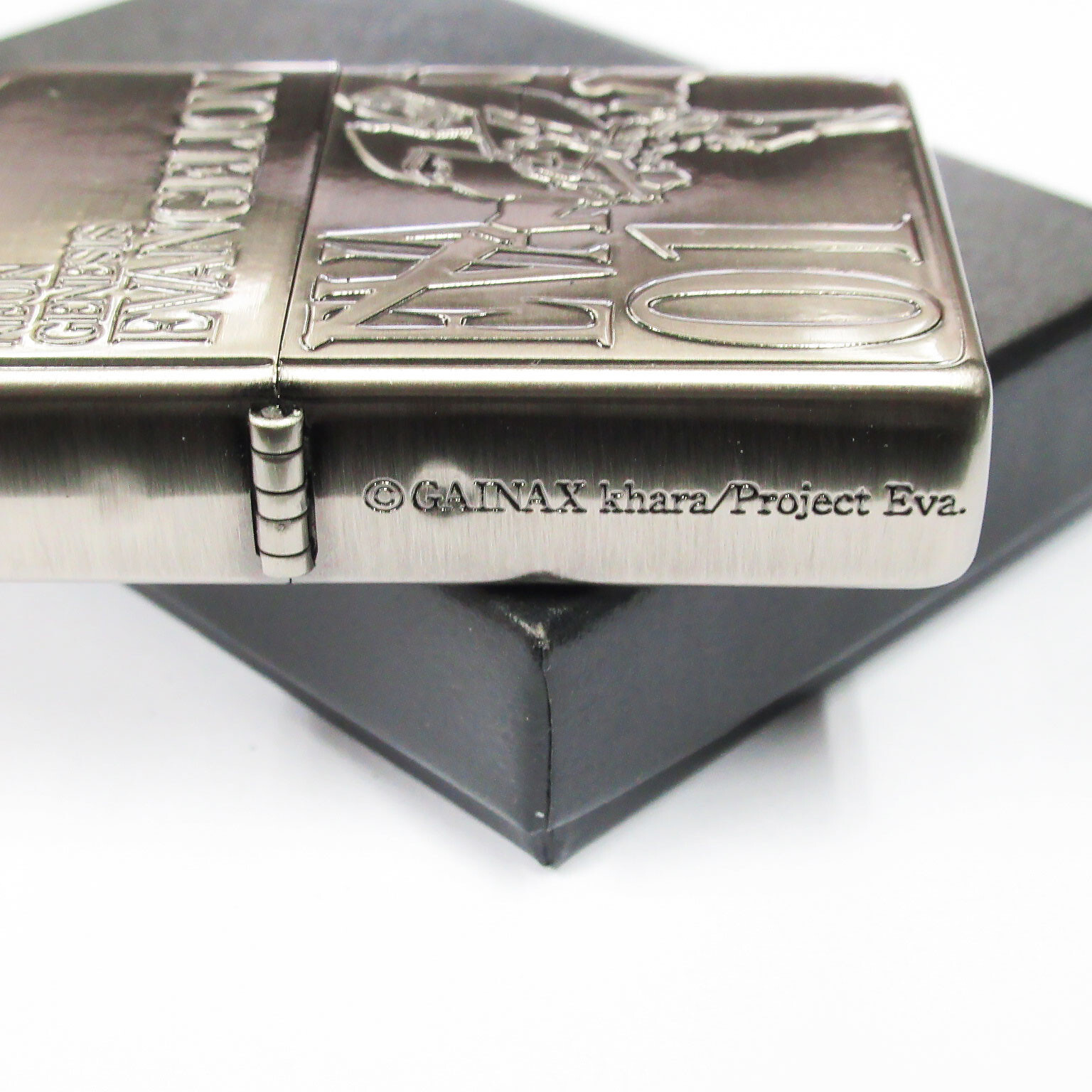 Vintage Zippo Evangelion Test Type Eva 01 Antique Feeling Etching Japan Limited
