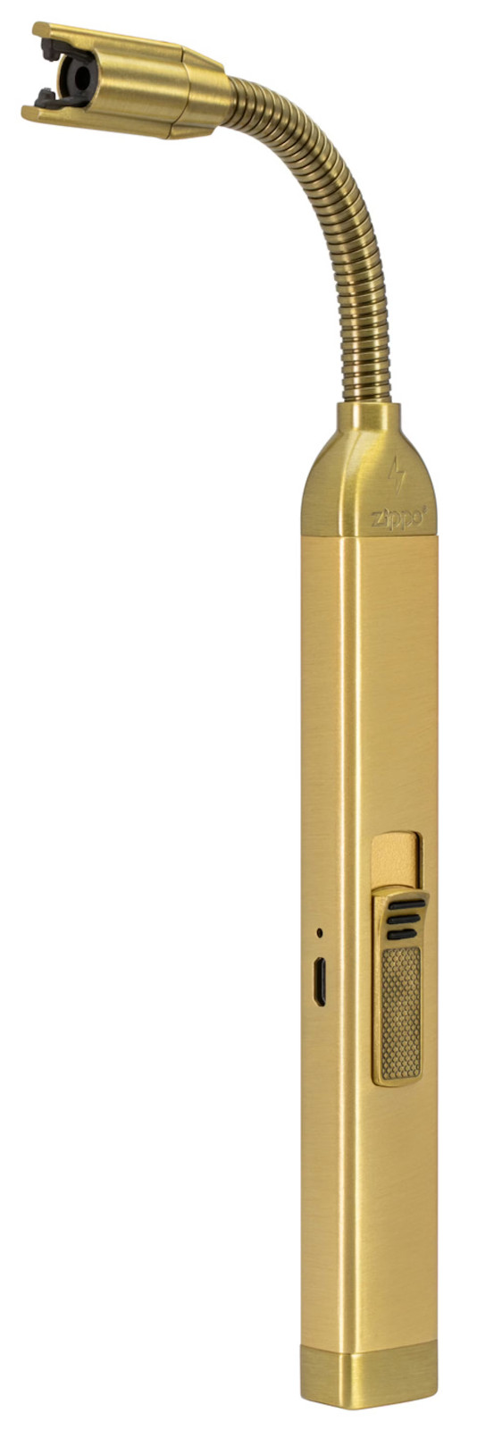 Zippo USB Rechargeable Candle Utility Lighter with Flexible Neck Gold 90 min NIB