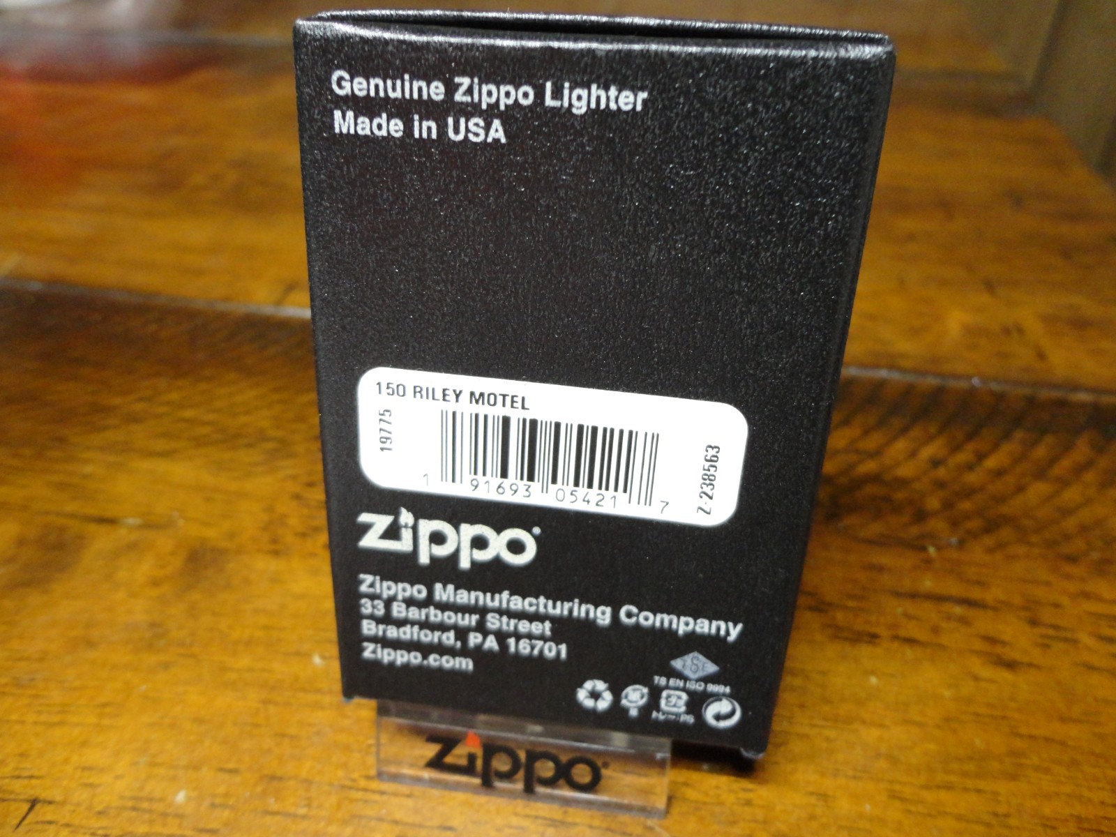 RILEY’S 66 MOTEL 1 OF 28 ZIPPO LIGHTER MINT IN BOX LOOK