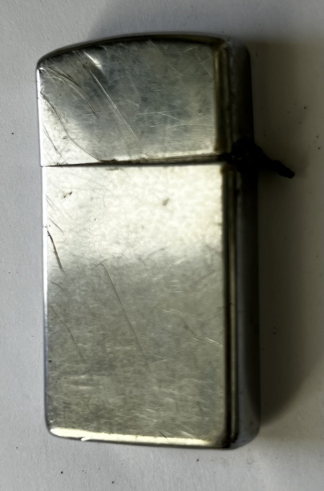 Vintage Zippo Silver Lighter Made In U.S.A.