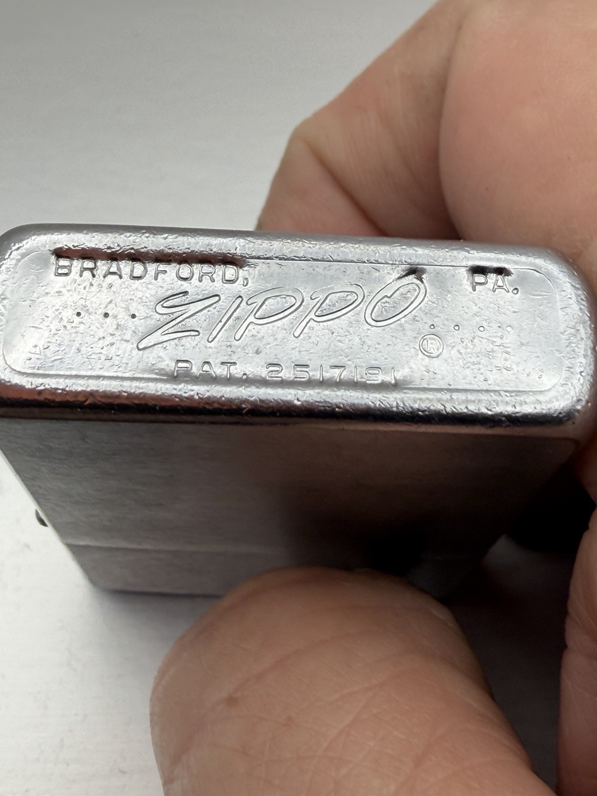 Vintage 1960 Harrison GM General Motors Advertising Chrome Zippo Lighter