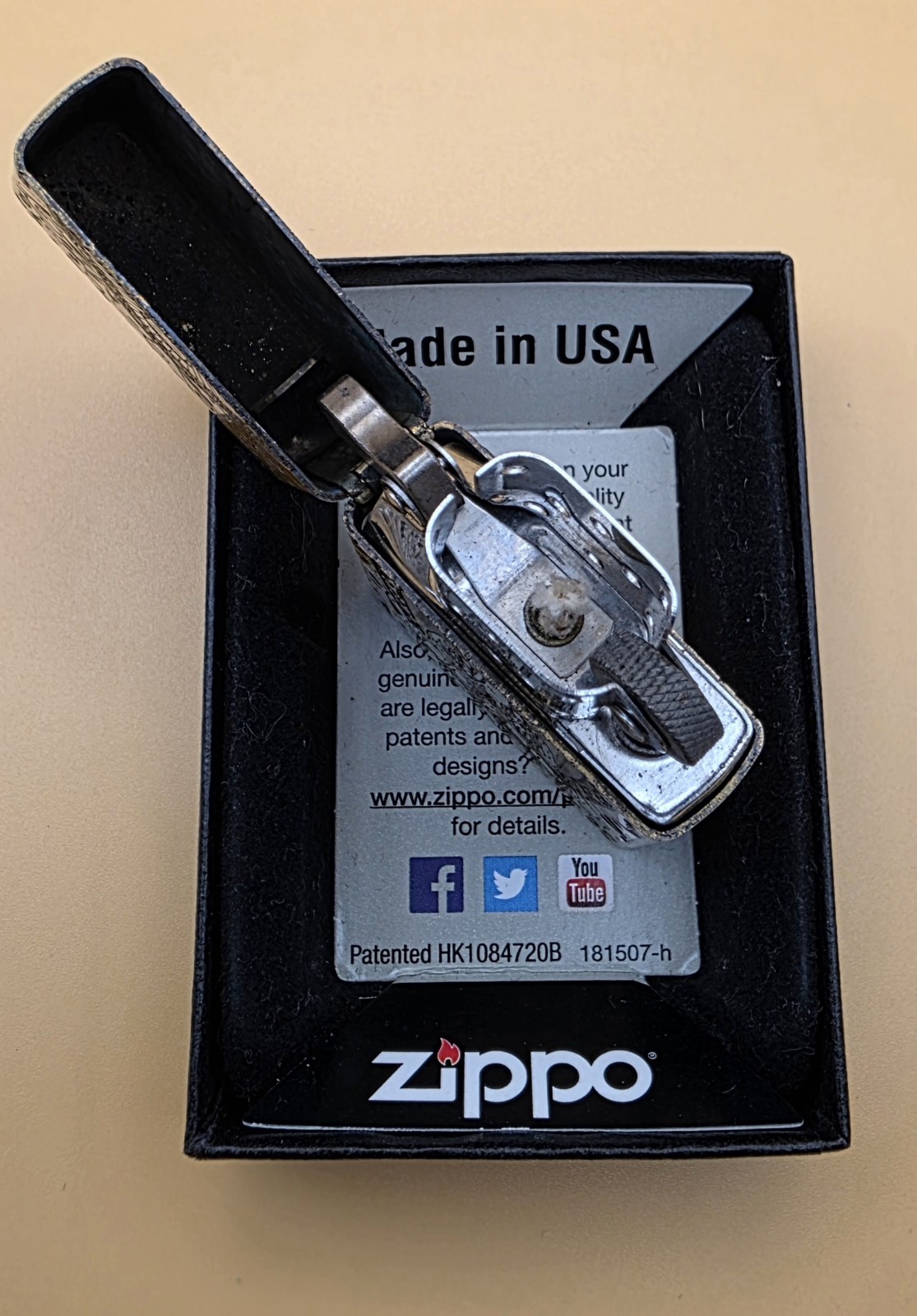 Zippo Lighter 2012 Buddha Lotus Heart Sutra, Perfection of Wisdom, 3-sides, New