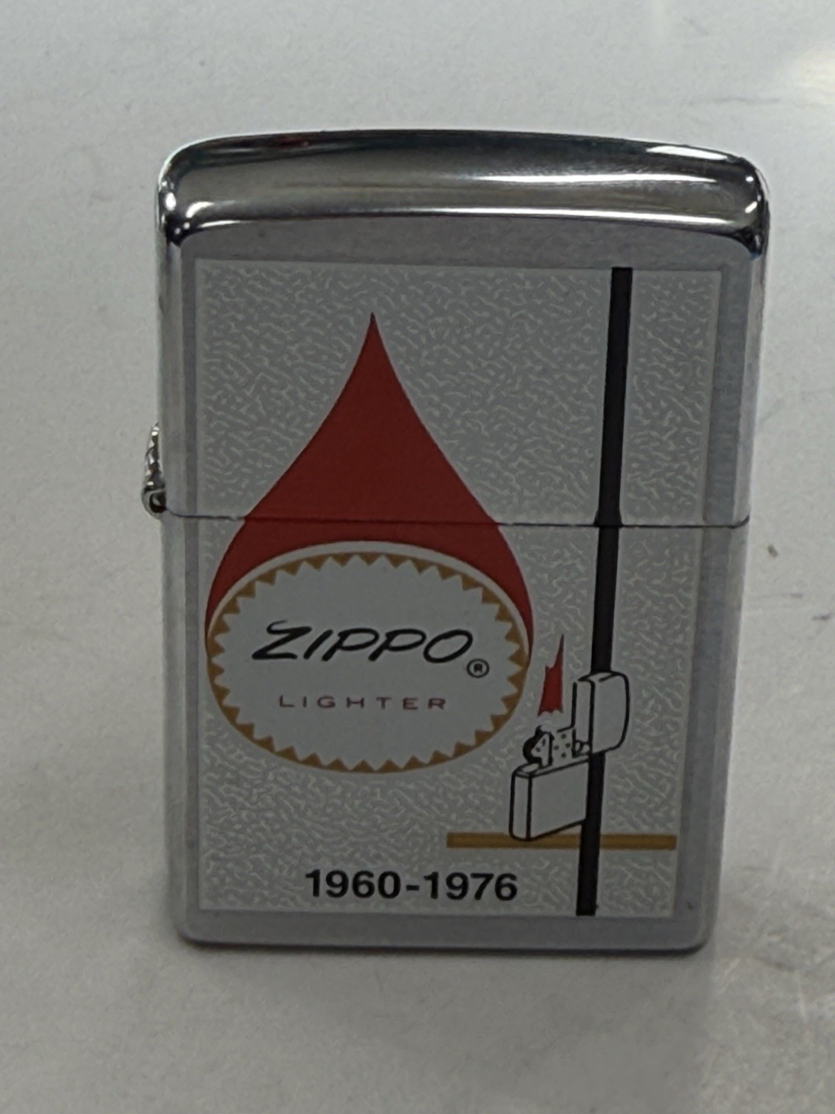 ZIPPO 2000 BOXTOP SERIES 1960-1976 LIGHTER UNFIRED IN BOX A144
