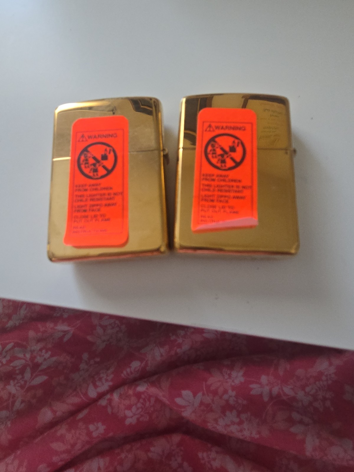Zippo 1996 Korean War 2- Pack, Gift Set- NIB/W Sleeve Brass