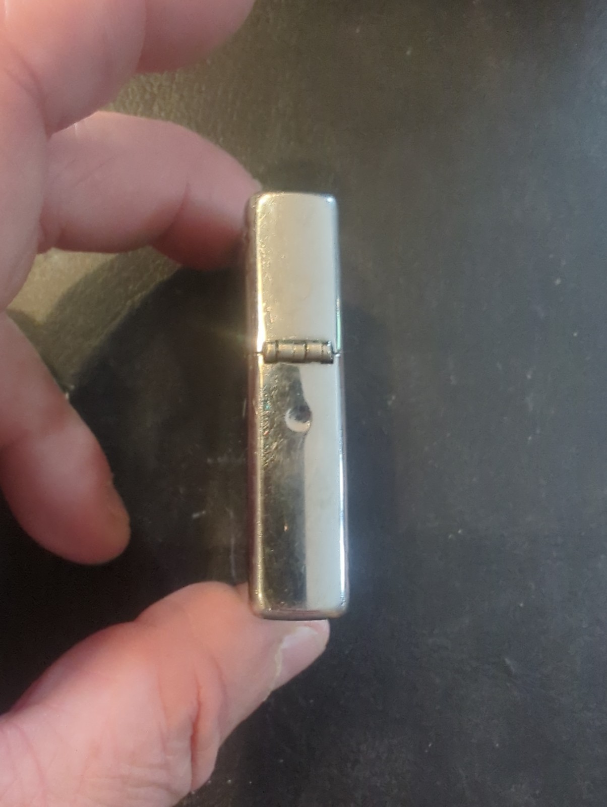 Zippo 1935 Replica with Slashes Windproof Pocket Lighter, 1935 No Spark