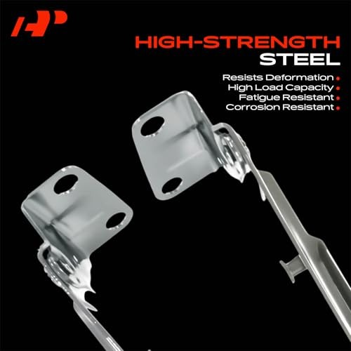 Driver and Passenger Hood Hinges Compatible with Ford Mustang 2005-2014, Set