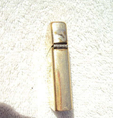 1957 10k Gold Filled Slim Zippo Lighter First Place SUNOCO 1958 Moonshiner