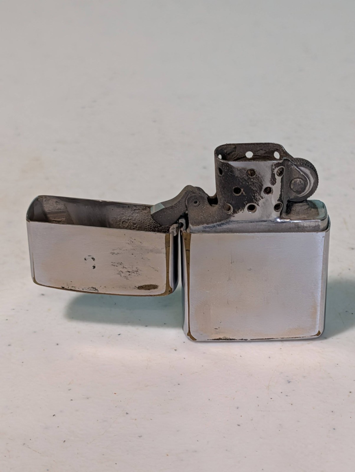 Vintage Zippo Chrome Lighter 1960’s Made In USA