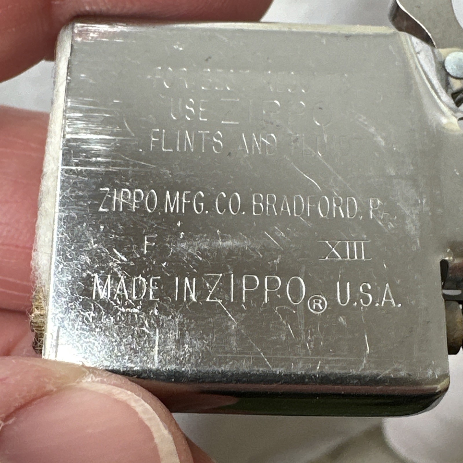 1997 Zippo Lighter Camel Cigarettes 1932 Replica Outside Hinge – Mint In The Box