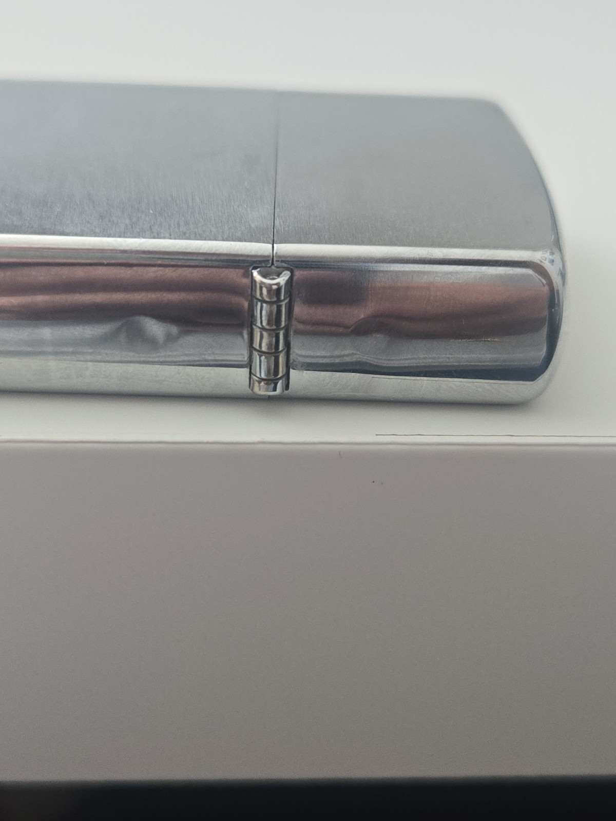 Zippo 1997 Odell Construction Co. Winchester, KY Brushed Chrome