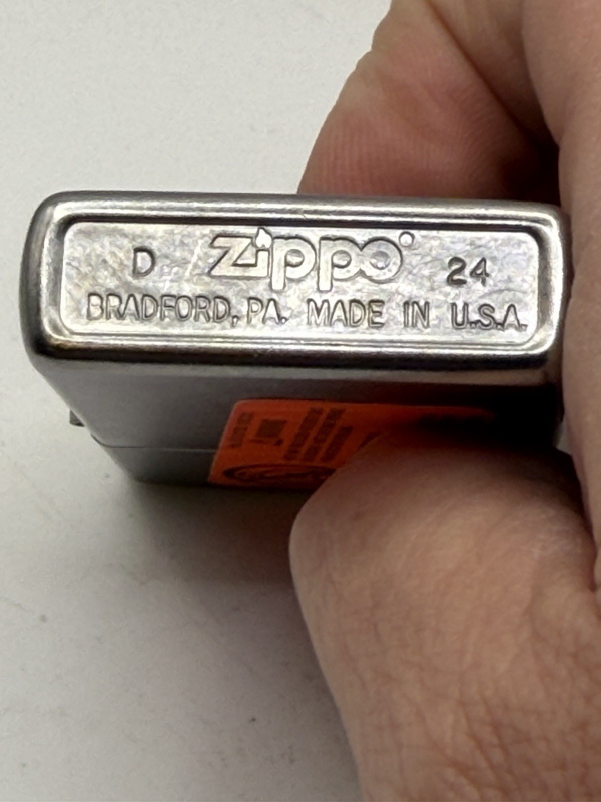 2024 Bass Fishing Lure & Hook Chrome Zippo Lighter NEW