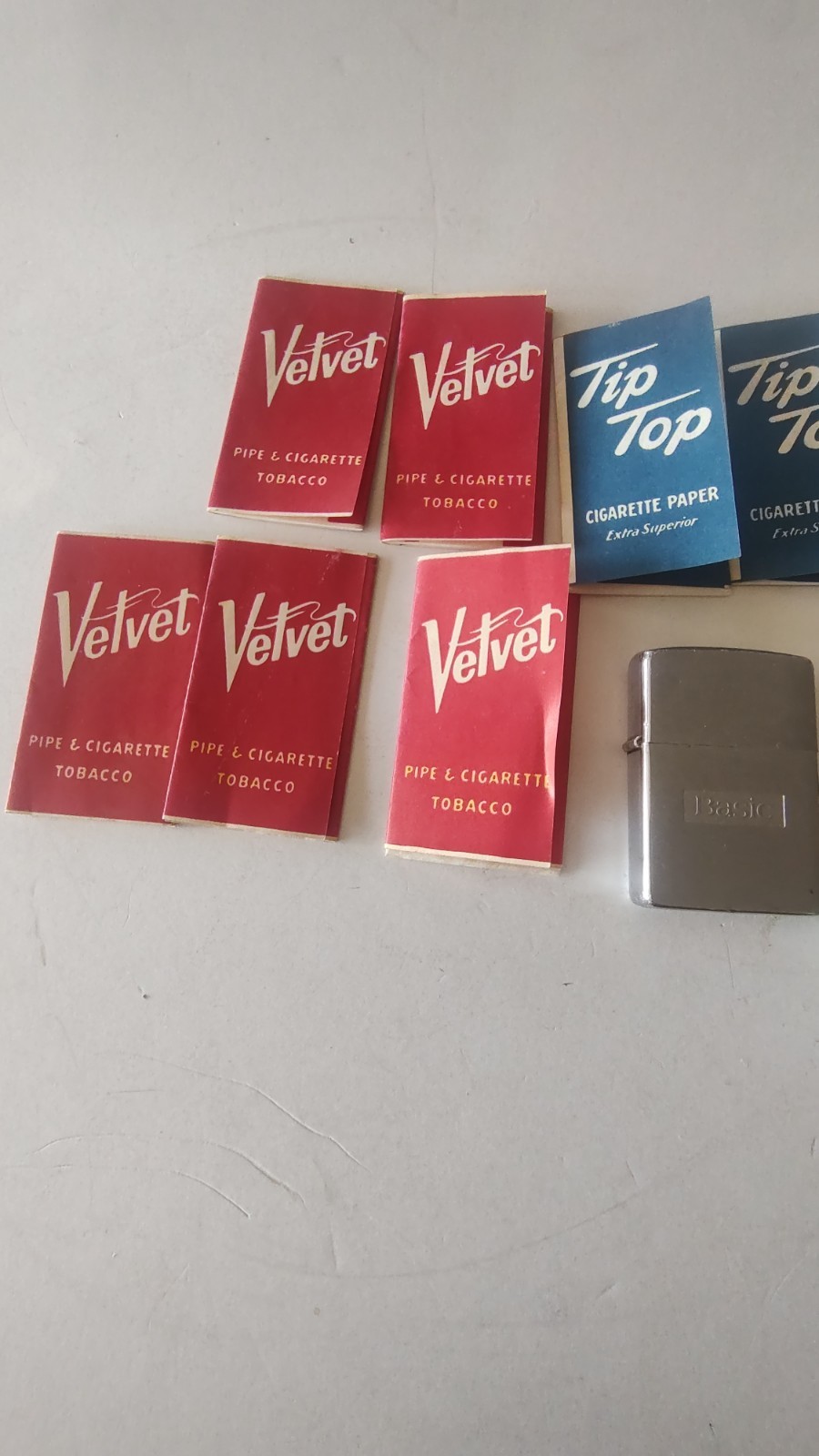 Zippo Lighter, Antique Lighter , Tobacco Papers , Vintage Smoke Pipie.