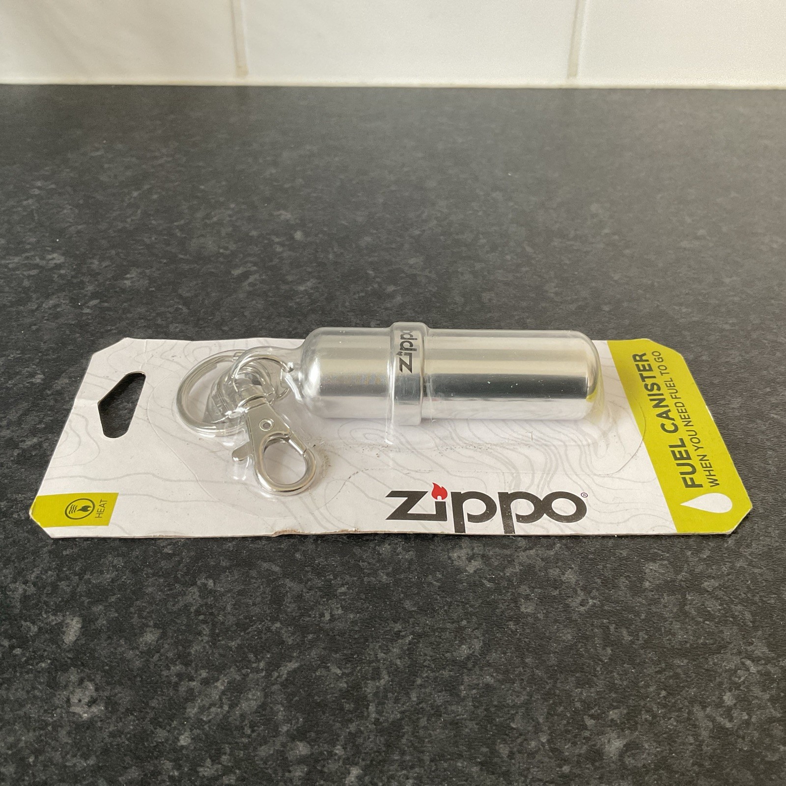 Zippo Fuel Canister Keychain Outdoors Refill Zippo Fluid Windproof Lighter Fob