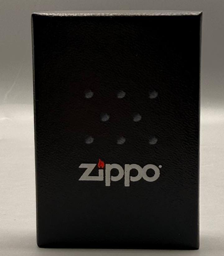 Zippo 20331 Chinese Symbol Luck Emblem Black Ice Lighter 2007 B 07 NOS New Box