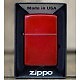 Zippo Lighters – Candy Apple Red MT – Item #21063