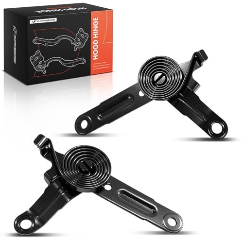 Set of 2 Front Driver and Passenger Hood Hinges Compatible with 2007-2014