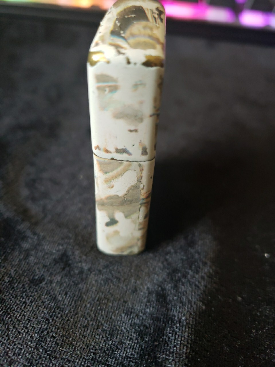 2005 Zippo Lighter Decorated Camo Slightly Used Zippo Collection