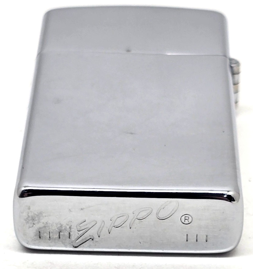 USS Carpenter DD-825 USN Navy Vintage 1958 High Polished Zippo Slim Lighter HTF