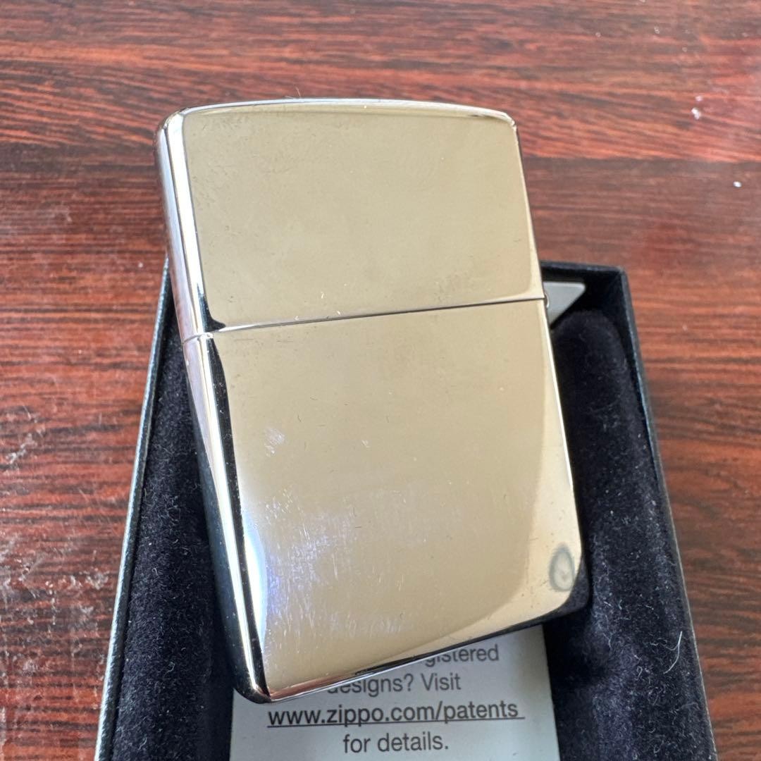 Vintage Zippo 2005 Dial-A-Flint Dispenser Metal Paste Oil Lighter with Box