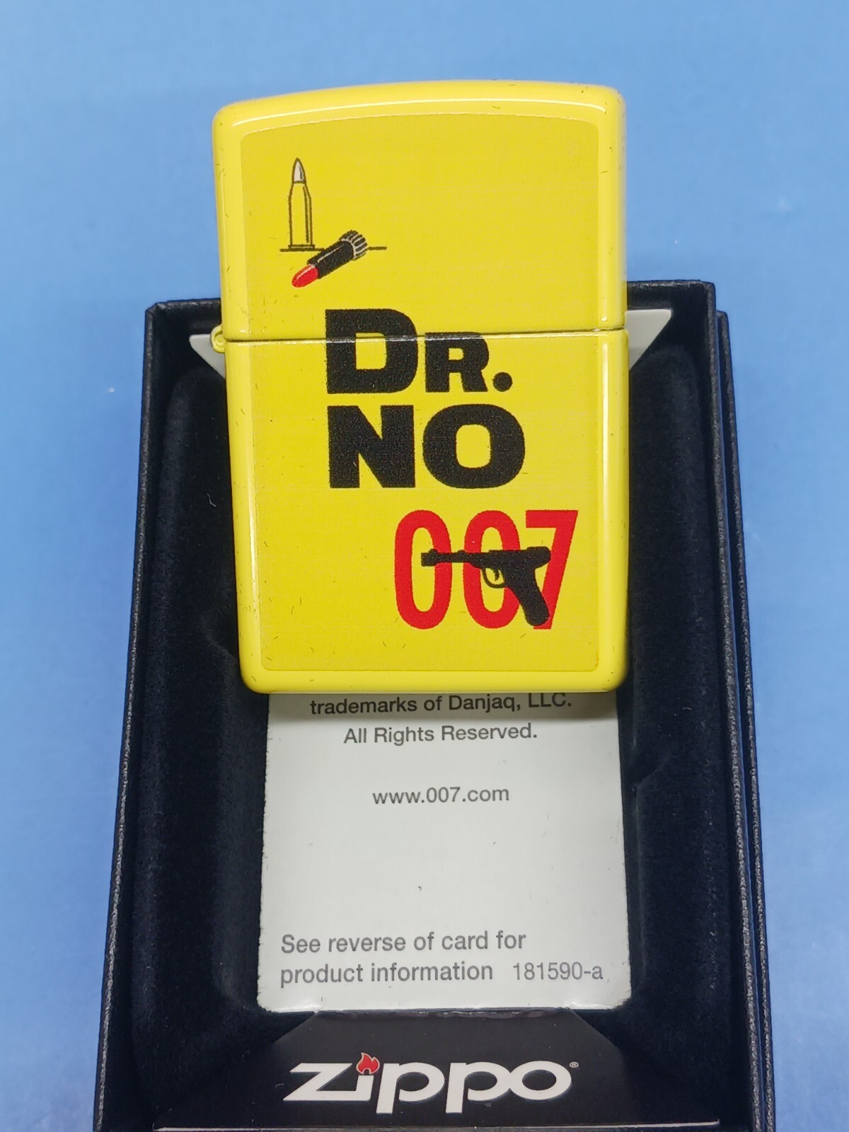 Zippo James Bond Dr. No 007 Lemon 29565