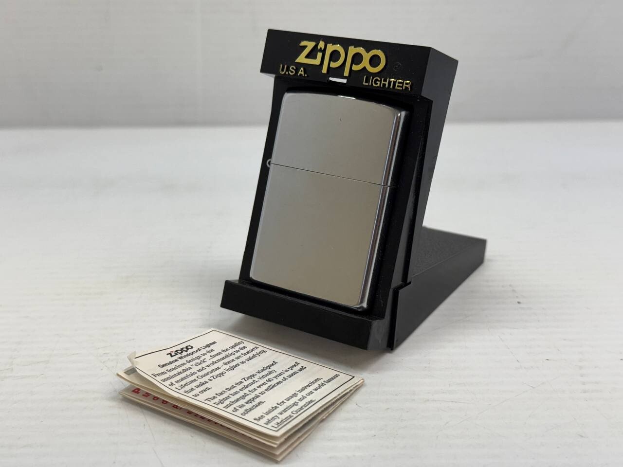 Zippo High Polish Chrome Lighter Model #250