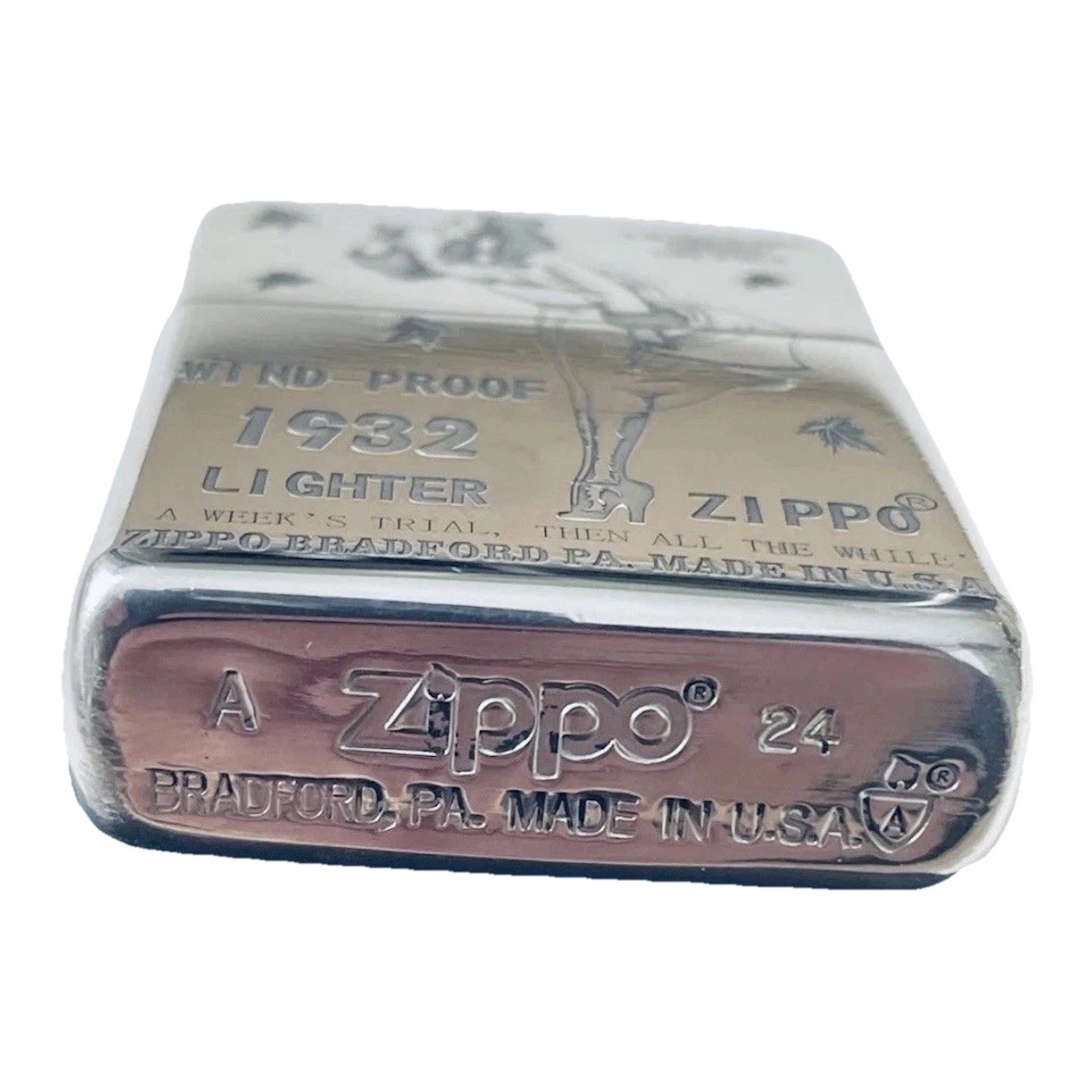 HEAVY ARMOR Genuine Zippo Windy Anniversary 1932 – 2023 Lighter Double Sided New