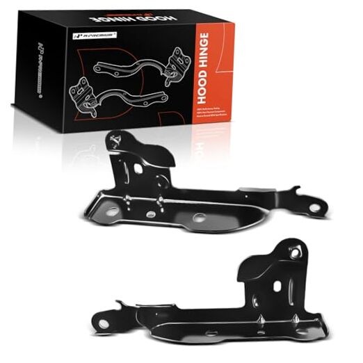Front Hood Hinges Compatible with 2007-2014 Chevy Chevrolet Chevy Silverado