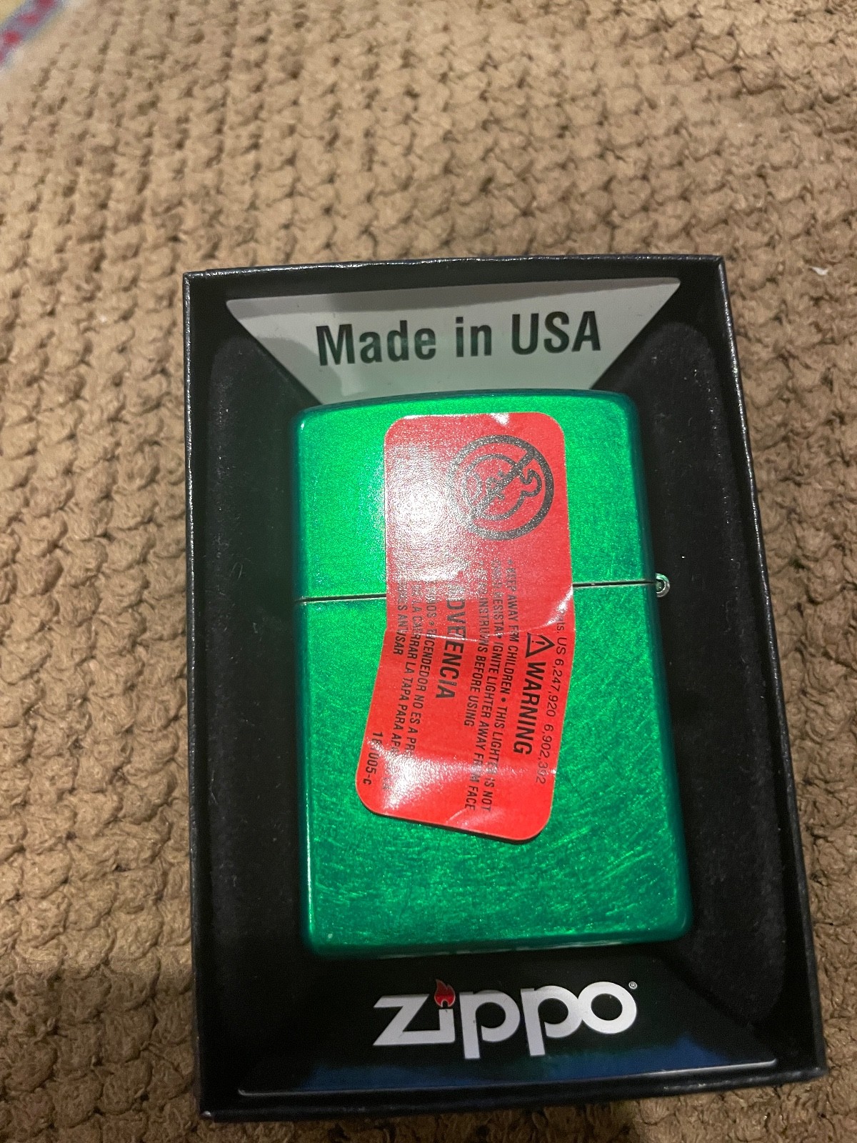 zippo green christmas tree