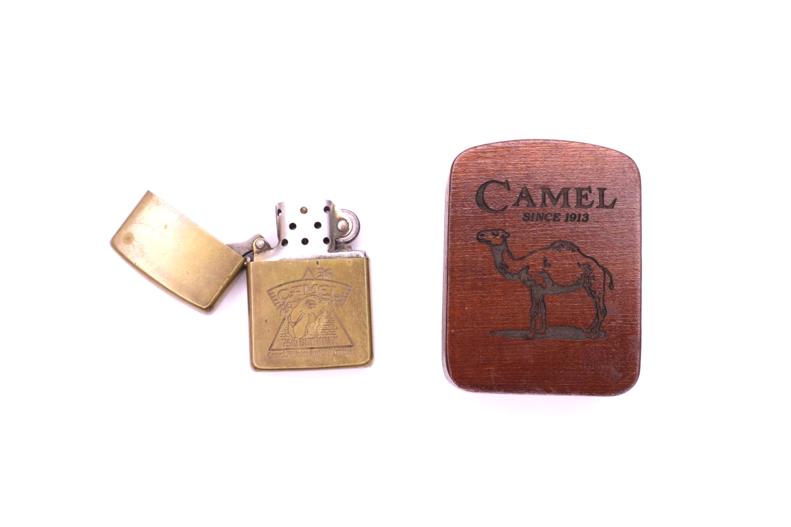 Zippo Camel Lighter 1932-1988 75th Birthday! „Camel 75 Years and Still Smoking“
