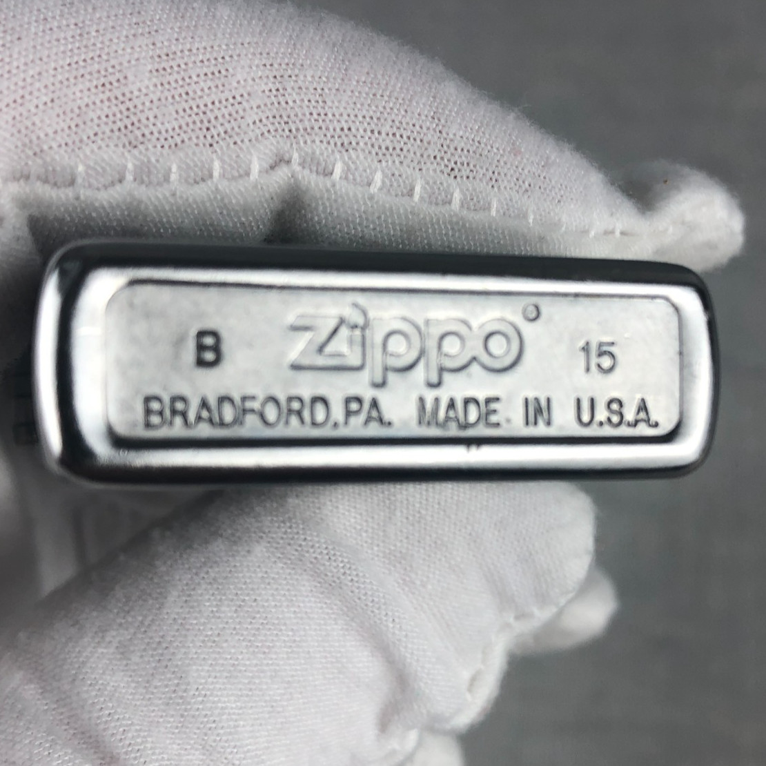 Zippo Lighter Classic Brushed Chrome Base model Refillable Windproof 2015 Sparks