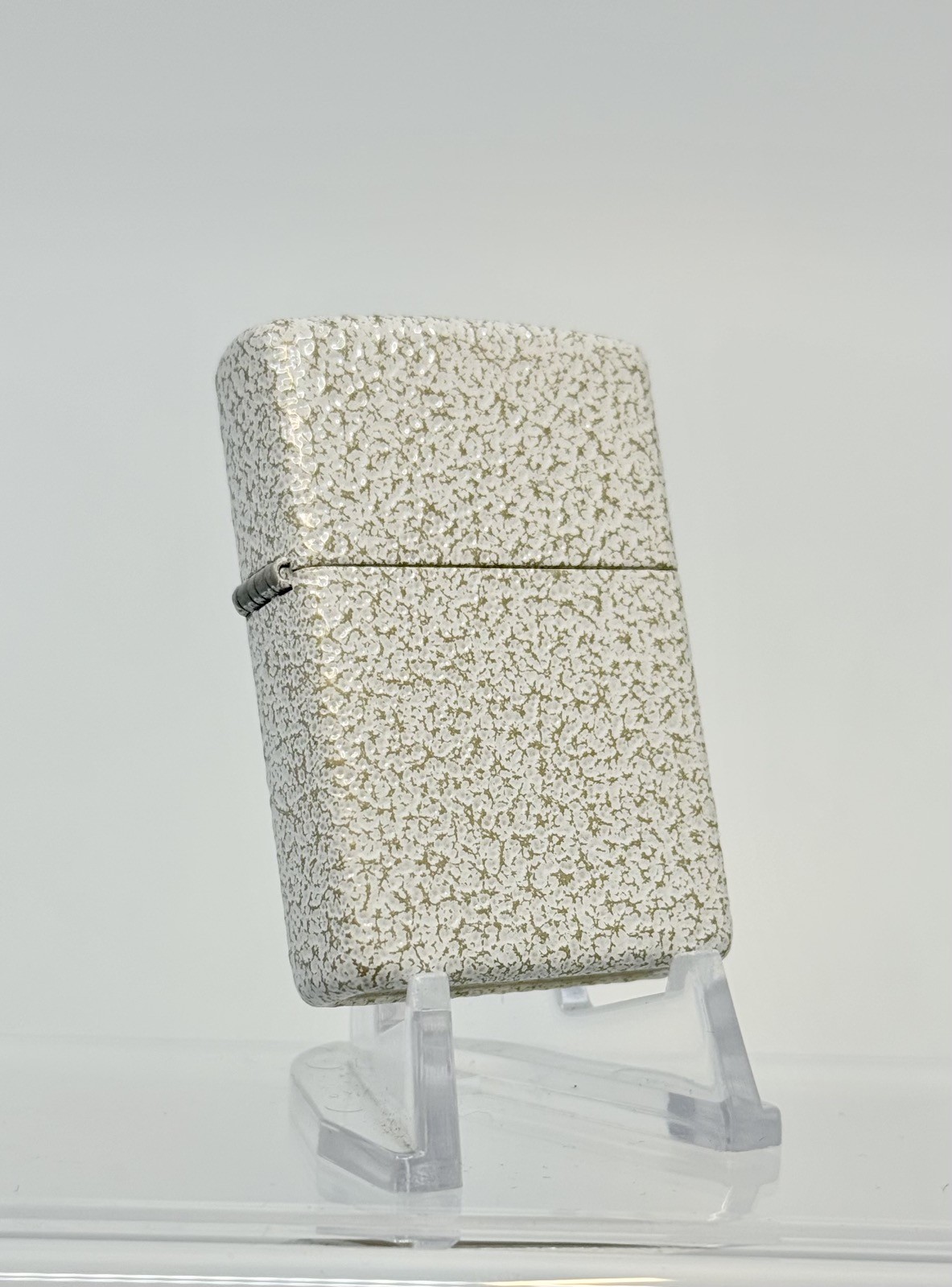 Genuine 2002 ZIPPO Lighter 49181 MERCURY GLASS TEXTURED FEEL BNIB