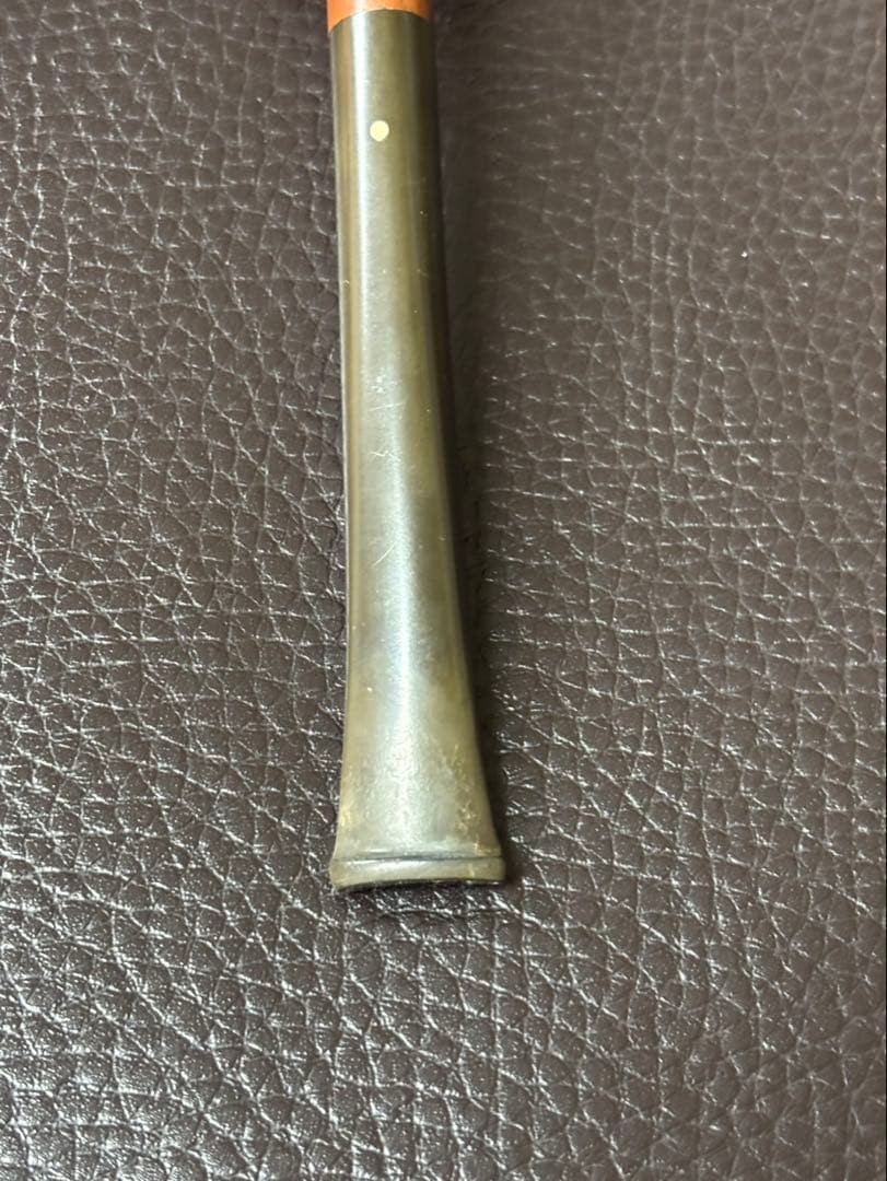 DUNHILL Wooden Pipe Set with Case 1975 Shape Code 317 Used