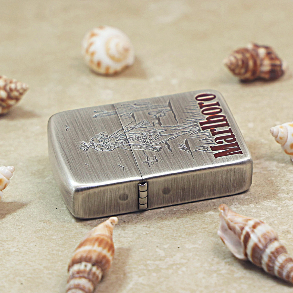 Zippo 1941 Replica Cowboy Lighter – Engraved & Painted – USA Made