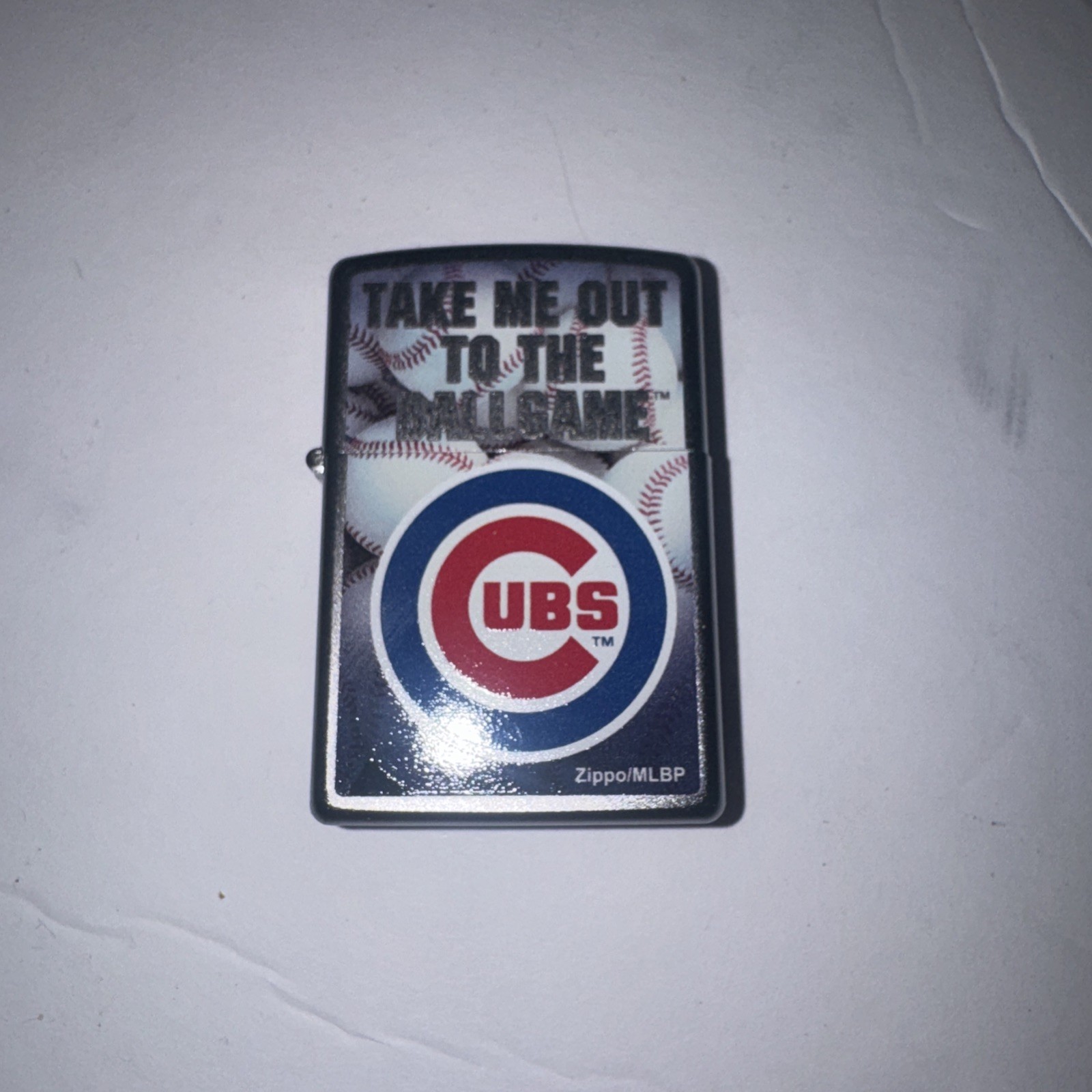 2017 Chicago Cubs Take Me Out To The Ballgame MLB Bradford Exchange Zippo