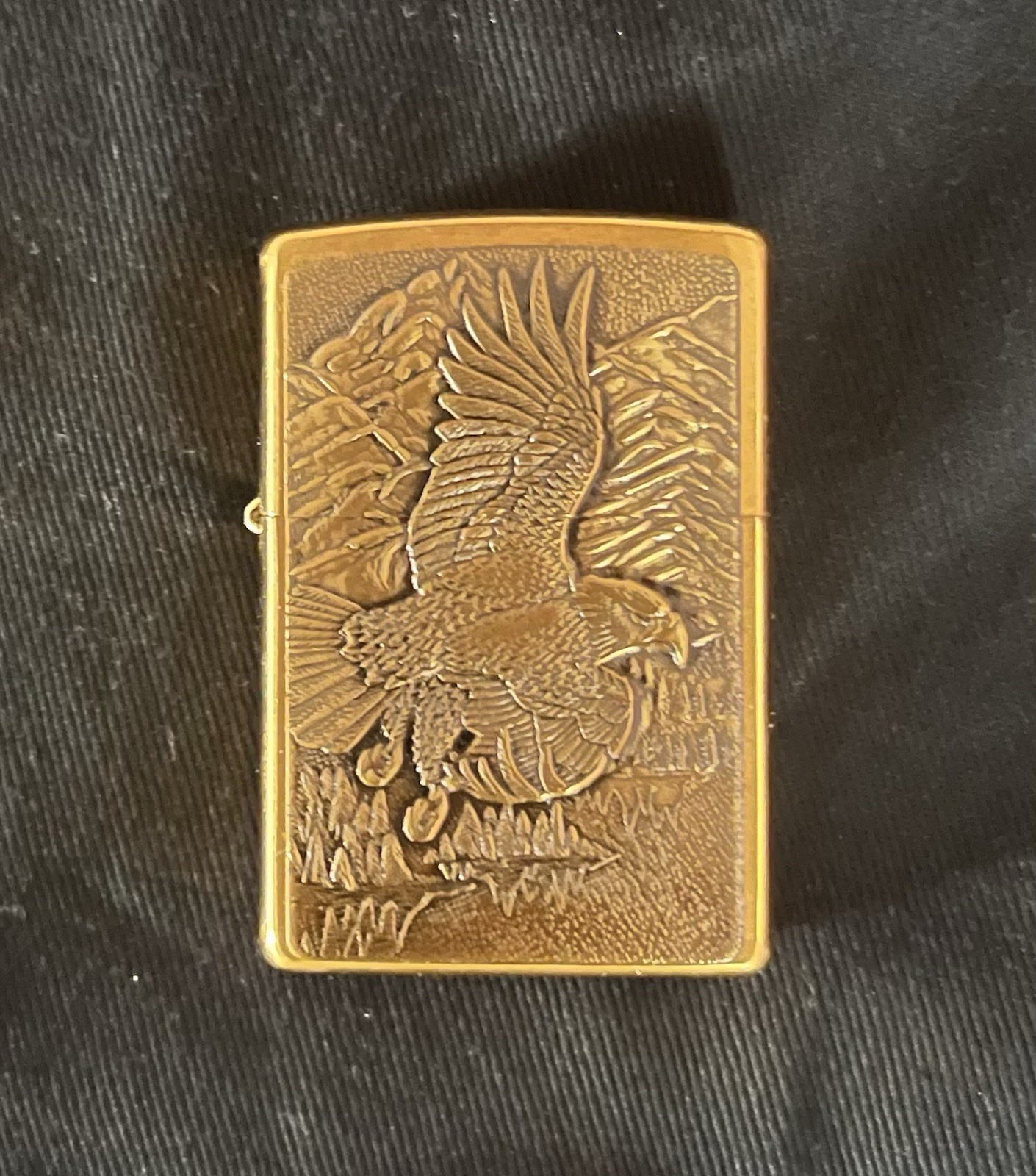 Zippo Lighter: American Eagle – Barrett Smythe Pewter