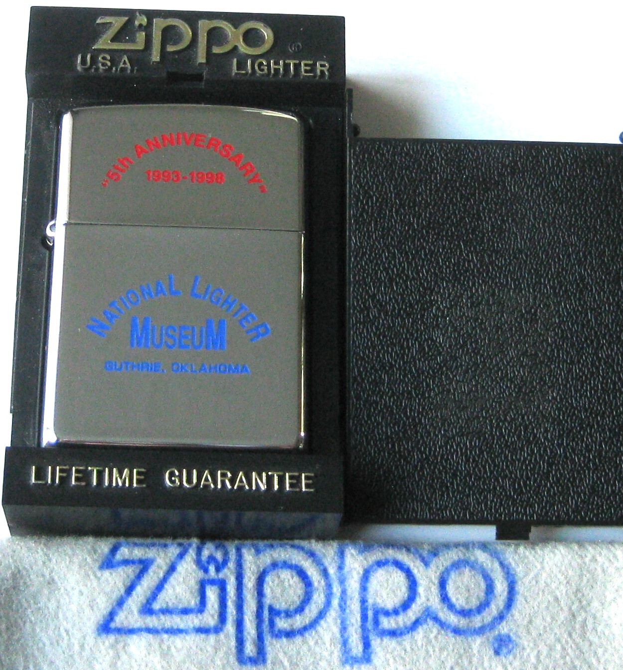 ZIPPO PREVIOUSLY COLLECTED Not Used NATIONAL LIGHTER MUSEUM Lighter 5TH Guthrie