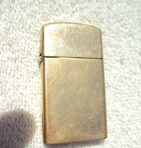 1957 10k Gold Filled Slim Zippo Lighter First Place SUNOCO 1958 Moonshiner