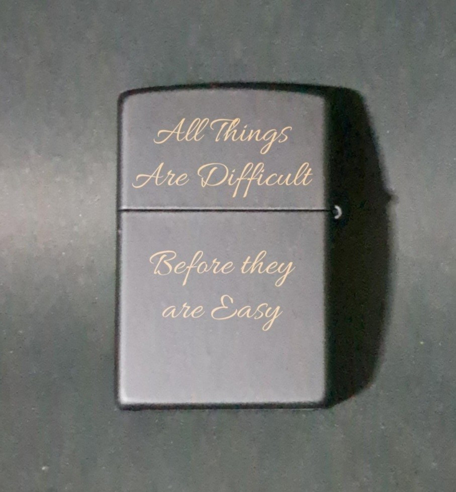 Custom Engraved Goddess Of Lightning Black Matte Zippo Lighter | New 2024