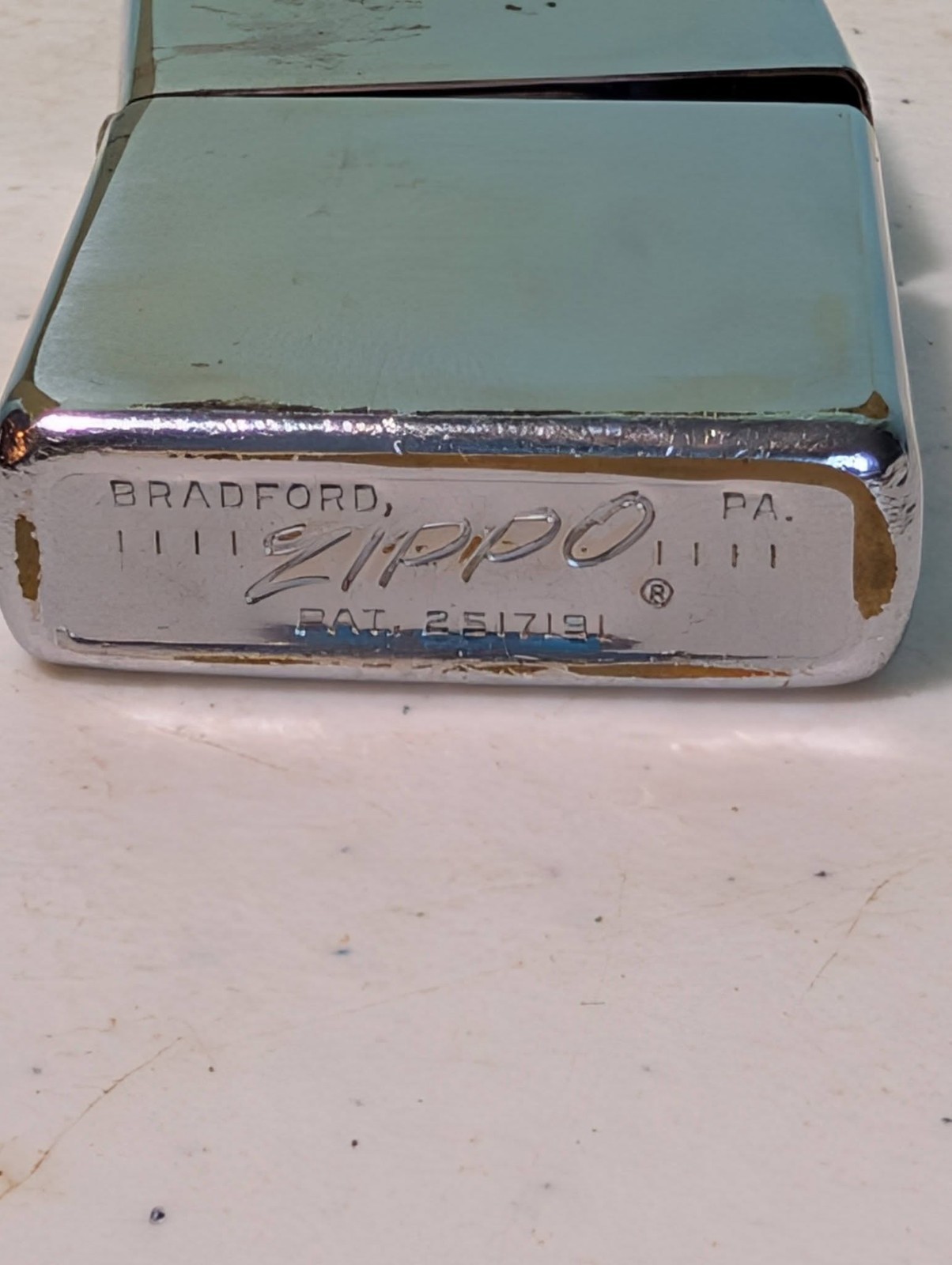 Vintage Zippo Chrome Lighter 1960’s Made In USA