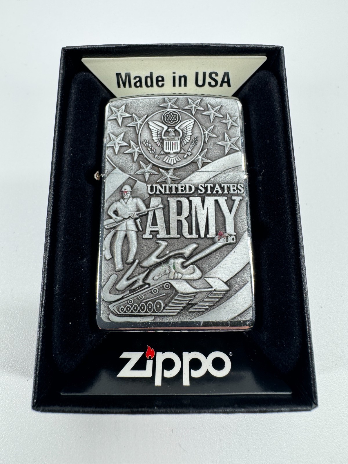 Zippo United States Army Afghanistan RS Windproof Lighter A15 Jan 2015 USA