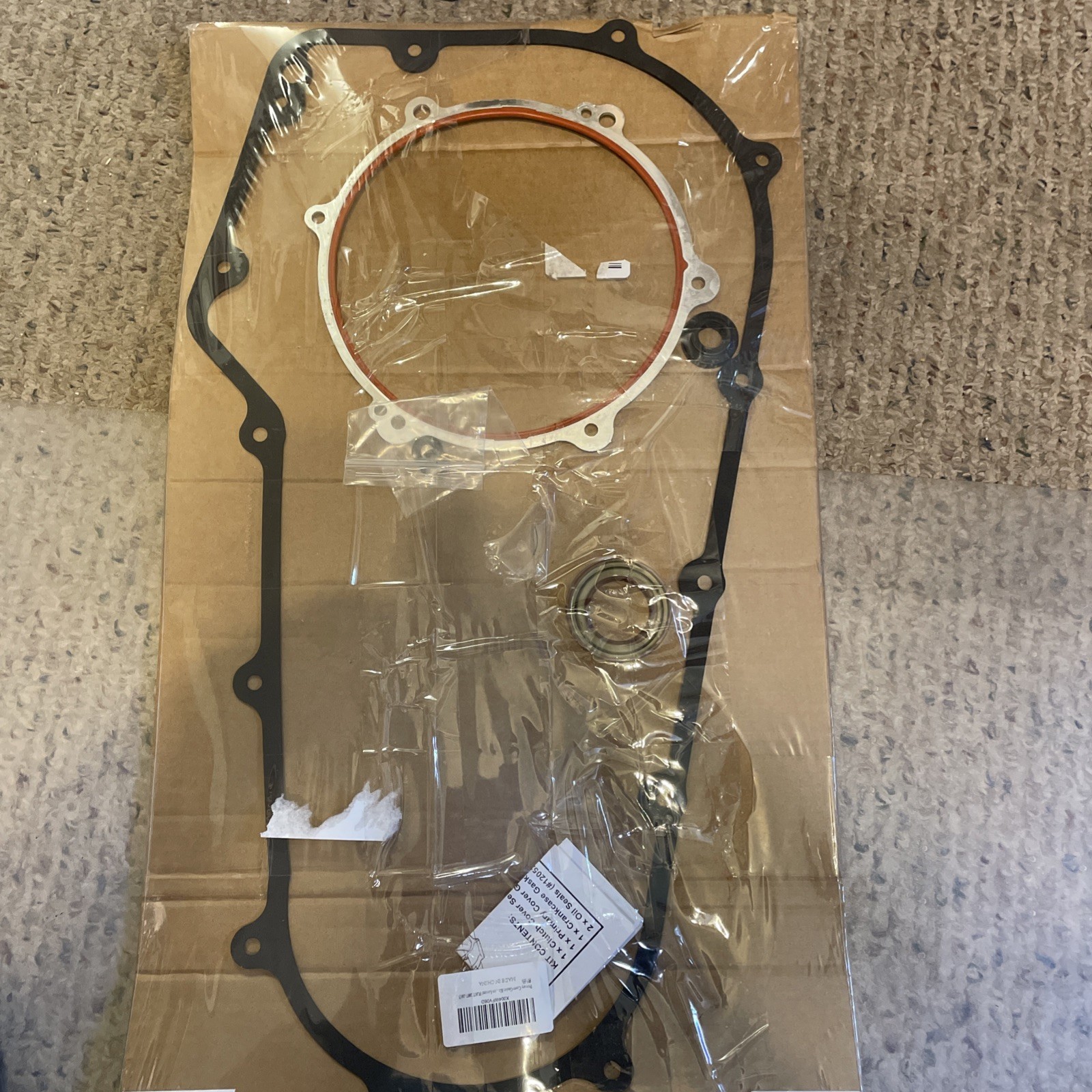 Primary Cover Gasket Kit Compatible with Harley Davidson Road King Street