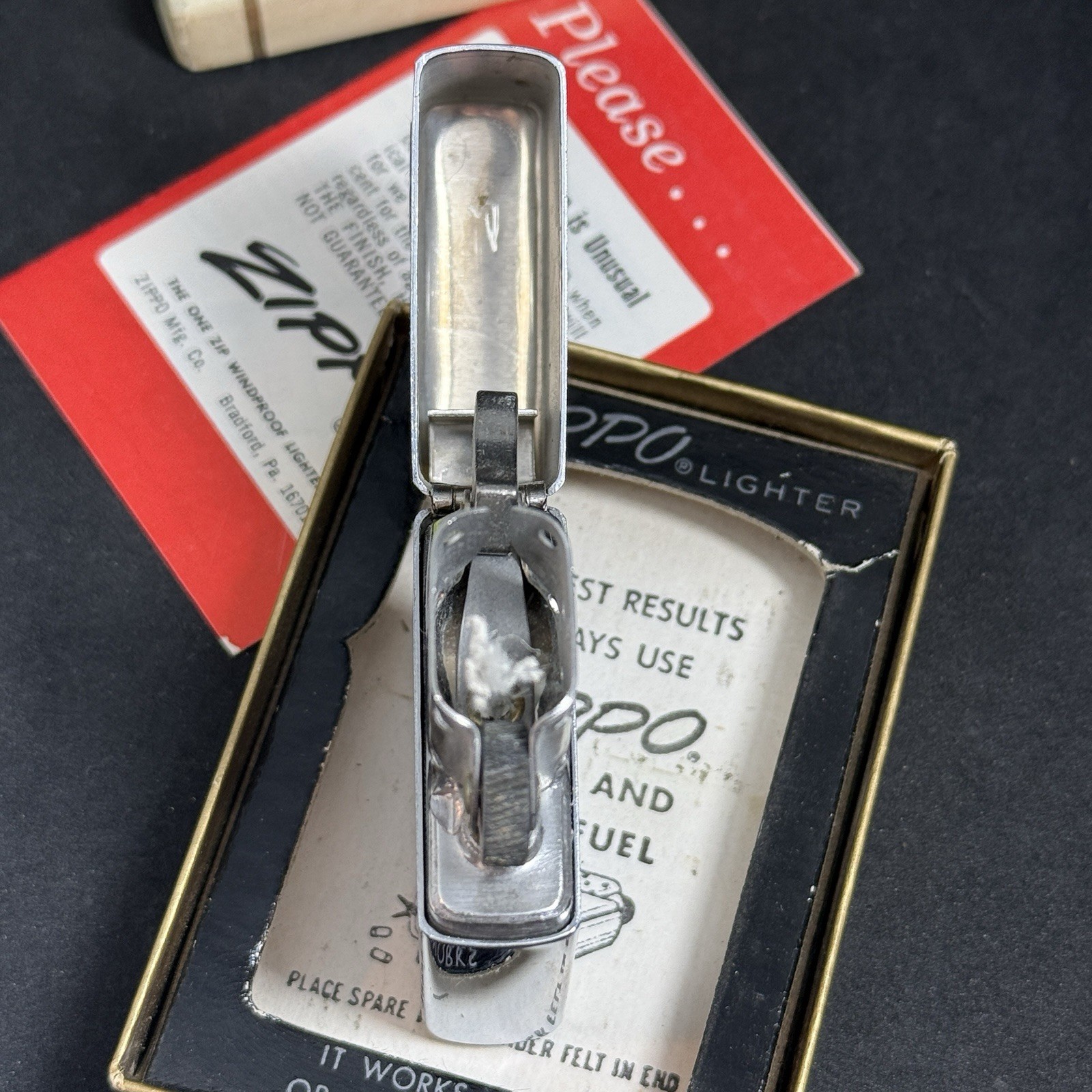 NIB 1974 Zippo / Martin Luther King Jr. MLK / Unfired + Sticker