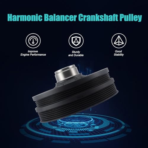 594-127 Harmonic Balancer Crankshaft Pulley Compatible with Chevrolet/Chevy