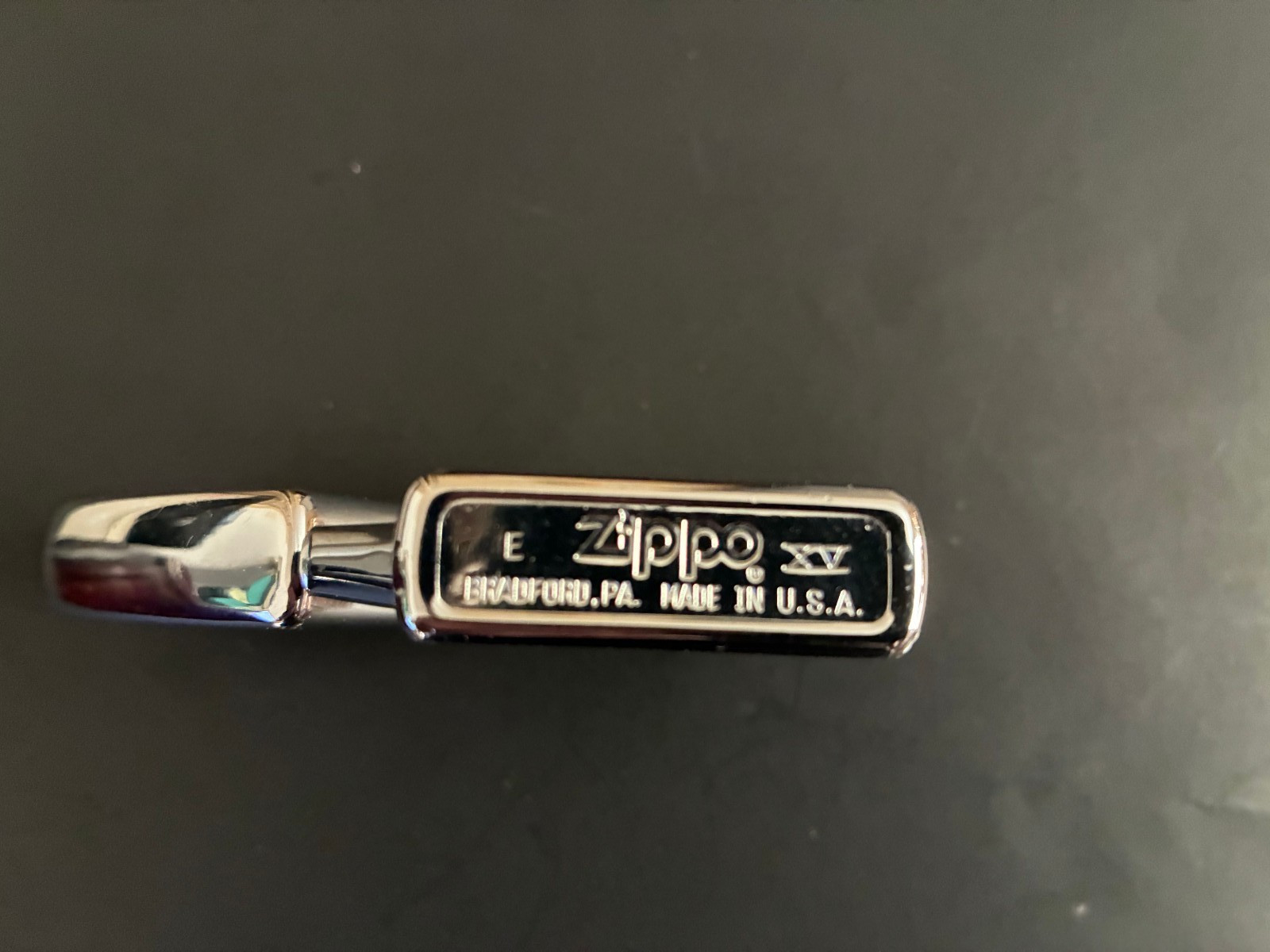 Vtg 1999 Zippo Cigarette Lighter Polished Chrome Bradford Pa USA