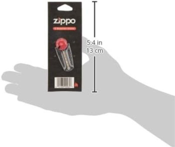 Modern Red Zippo Lighter Flints – 6 Durable Refills for Effortless Lighting