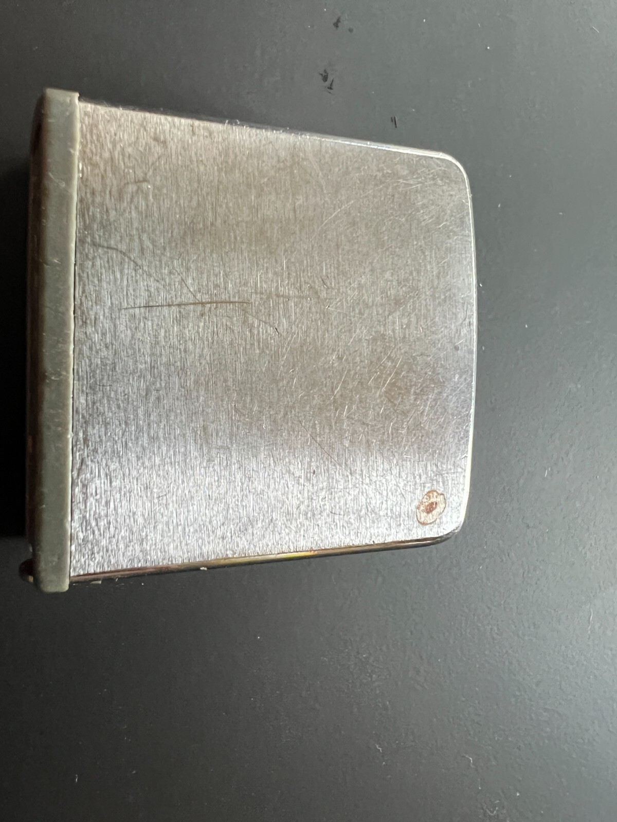 Vintage ZIPPO pocket tape measure metal 72 inch