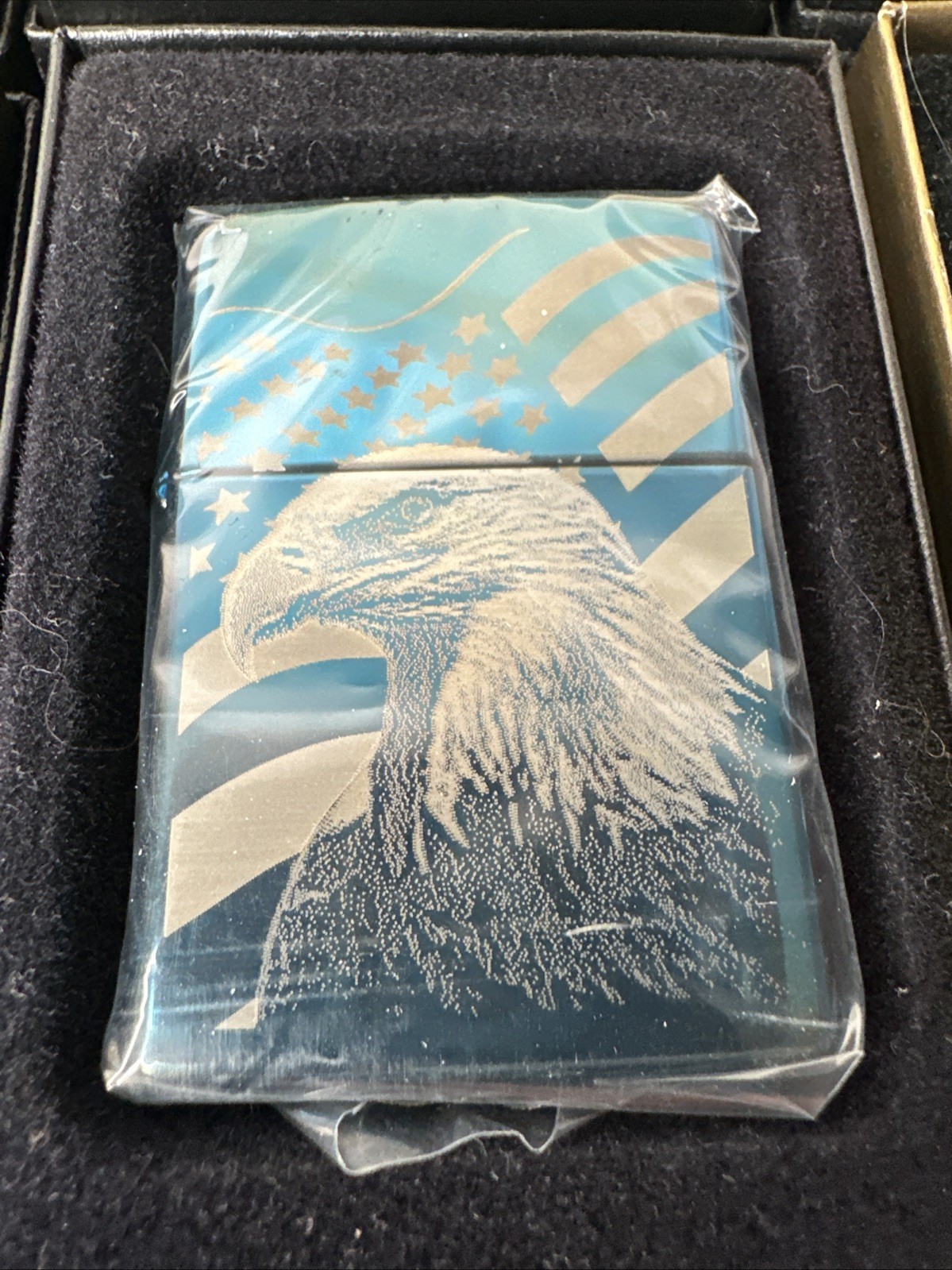 9 Zippo Lighters – Patriotic America Themed Flag, Statue Of Liberty Bald Eagle +