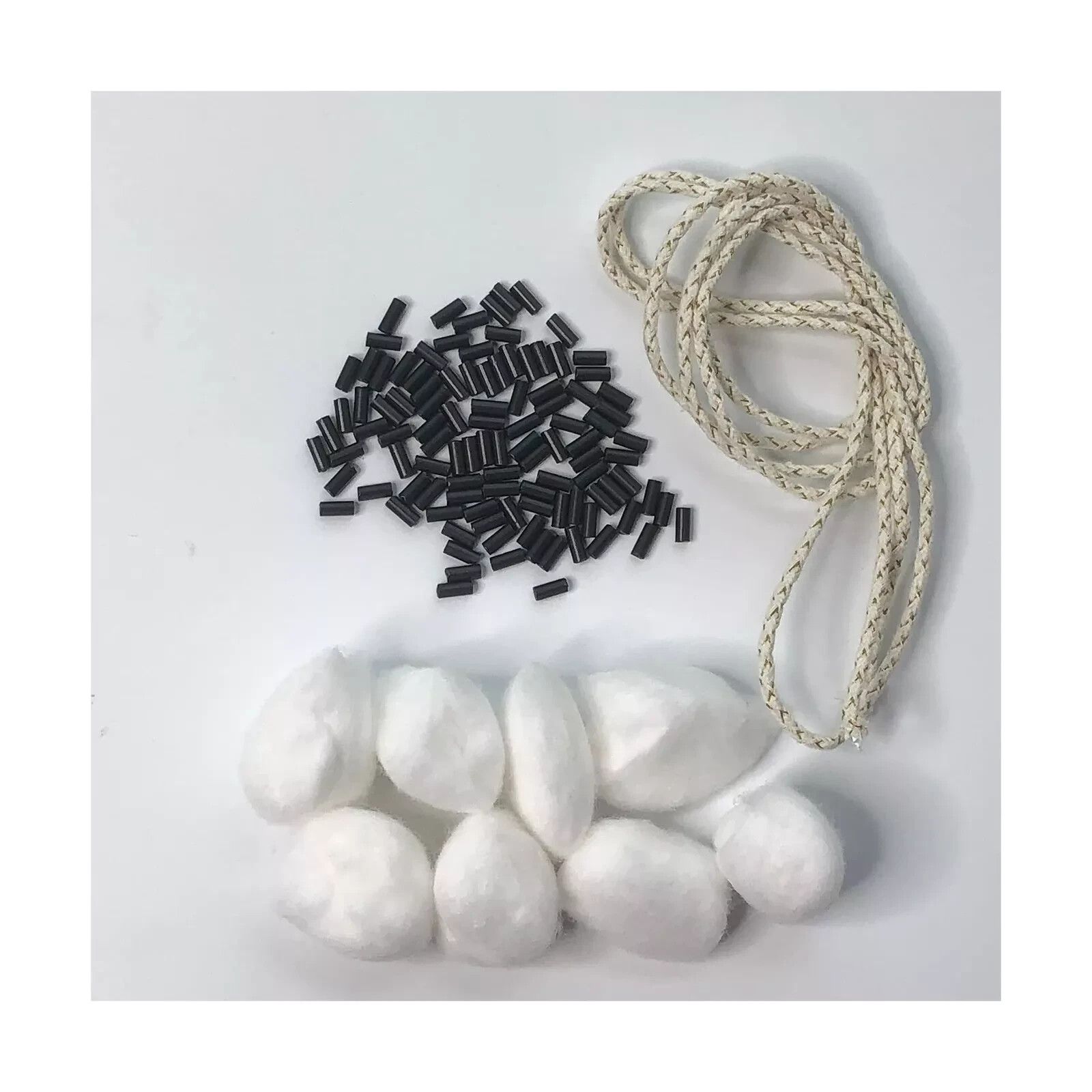 zippo Repair kit zippo Cotton. 100 Pices Flint Stone Ferrocerium Rod for Kero…