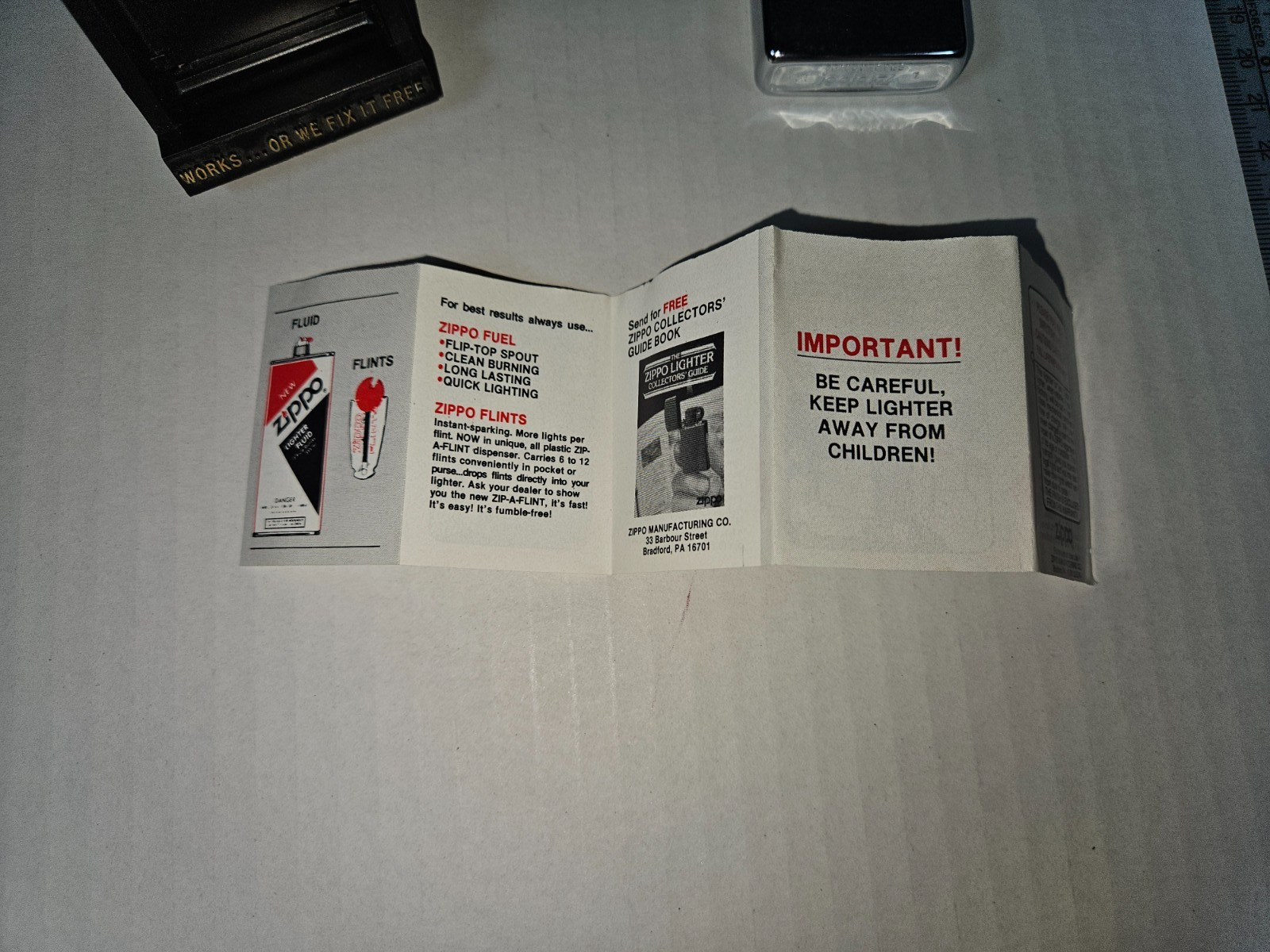 New, no box. Zippo Prince Cigarettes Lighter, Includes Promotional Case
