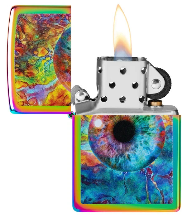 Zippo Spacey Eye Design Color Image Multi Color 46431